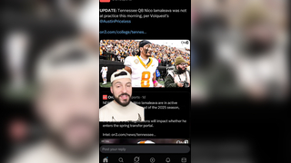 Nico Iamaleava enters the transfer portal #fyp #d1football #d2football #d3football #transferportal #nil