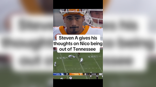 What are your thoughts #nicoimaleva #tennessee #transferportal #cfb #B10 #sec #fyp #viral #trending