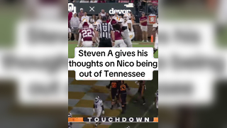 What are your thoughts #nicoimaleva #tennessee #transferportal #cfb #B10 #sec #fyp #viral #trending