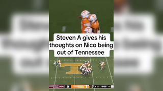 What are your thoughts #nicoimaleva #tennessee #transferportal #cfb #B10 #sec #fyp #viral #trending