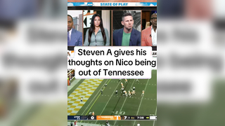 What are your thoughts #nicoimaleva #tennessee #transferportal #cfb #B10 #sec #fyp #viral #trending