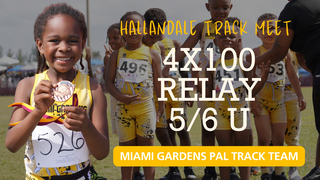 Miami Gardens PAL 5/6U Takes Silver in 14x100 Relay — Anchor Leg by King Solomon