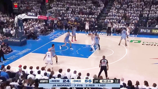 Oklahoma City Thunder vs Memphis Grizzlies Full Game 1 Highlights - April 20, 2025 | NBA Playoffs