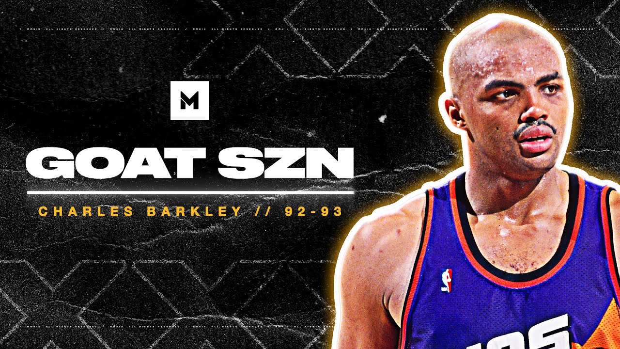 Charles Barkley Was A BEAST In His Prime! 1992-93 MVP Season Highlights | GOAT SZN