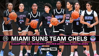 Team Chels vs Cap City Ballerz & Philly Rise | Nike Jr. EYBL Hampton 2025 | Shooters & Slashers Edition