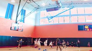 Shooting for 3 nothing but net Jr EYBL Nike League 7th grade 2025