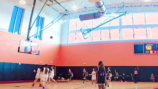 Shooting for 3 nothing but net Jr EYBL Nike League 7th grade 2025