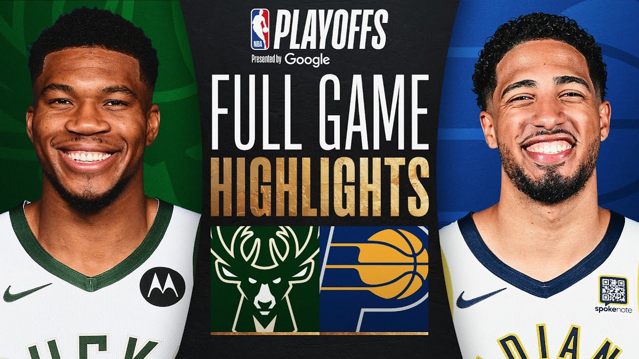 #5 BUCKS at #4 PACERS | FULL GAME 5 HIGHLIGHTS | April 29, 2025