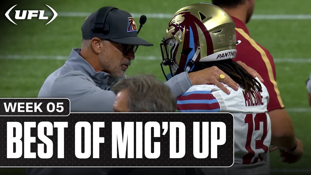 Best Mic'd Up Moments of Week 5 | United Football League