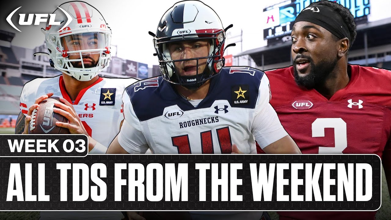 Every Touchdown of Week 3 | United Football League
