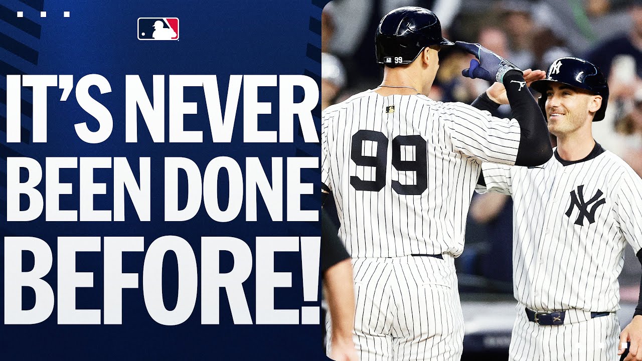 INSTANT OFFENSE! Yankees lead off a game with back-to-back-to-back homers TWICE IN THE SAME SEASON