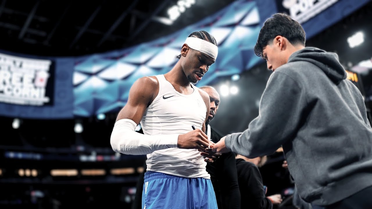 Shai Gilgeous-Alexander Unique NBA Workout