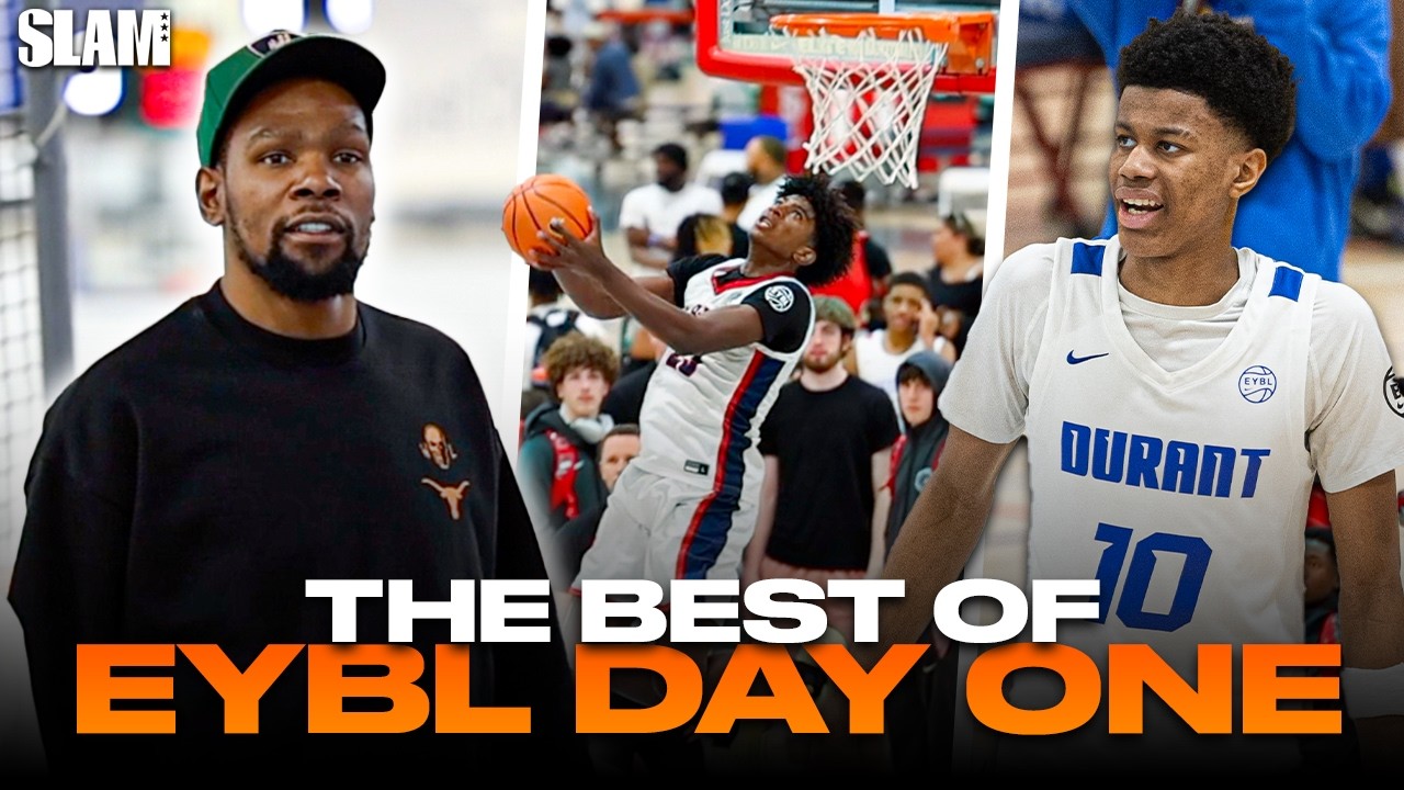 Kevin Durant Pulls Up To Nike EYBL DAY ONE | AAU IS BACK