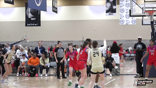 Jerzy Robinson Is The Toughest Player In Girls Basketball! Highlights at EYBL Session 1!