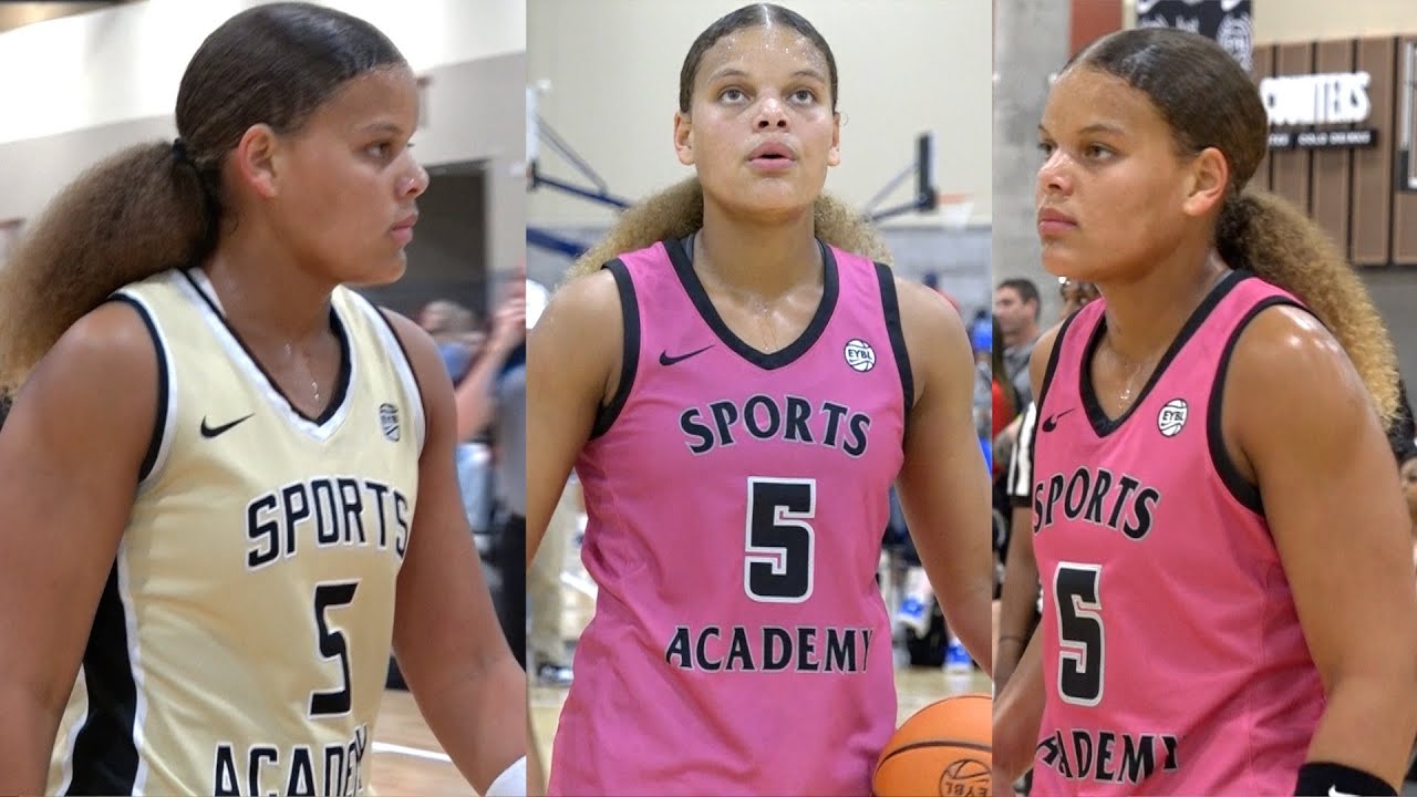 Jerzy Robinson Is The Toughest Player In Girls Basketball! Highlights at EYBL Session 1!