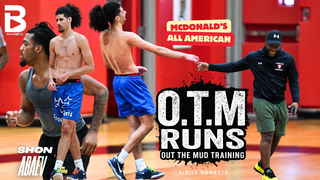 Mcdonald's All American Shon Abaev Pulls up to O.T.M Runs | Elite South Florida Open Runs