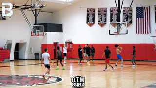 Former High School Teammates Shon Abaev and Jasai Miles Trade Buckets in Fast-Paced Game to 8 at O.T.M. Runs