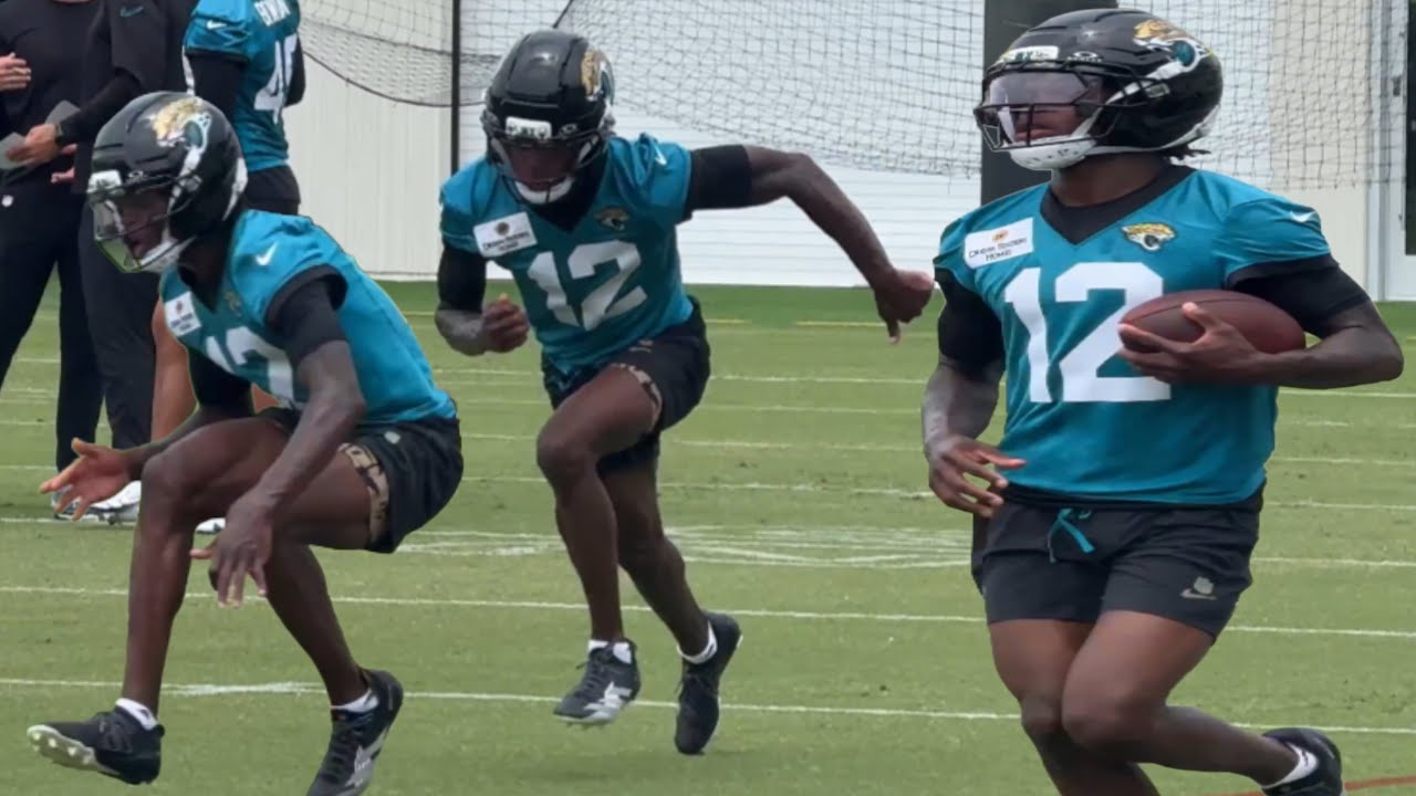 Travis Hunter SHOWS OUT at *LIVE* Jacksonville Jaguars Rookie Minicamp DAY 2 HIGHLIGHTS ????