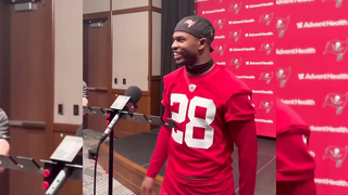 Shilo Sanders ￼*OOZING IN CONFIDENCE* after performing DB Drills @ Bucs Rookie Minicamp HIGHLIGHTS