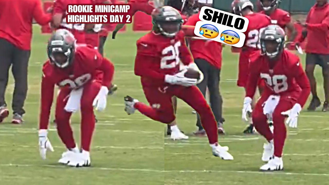 Shilo Sanders ￼*OOZING IN CONFIDENCE* after performing DB Drills @ Bucs Rookie Minicamp HIGHLIGHTS