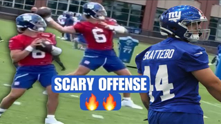 Jaxson Dart Drops a DIME + Cam Skattebo Turns Heads | NY Giants Rookie Minicamp Day 2 Highlights