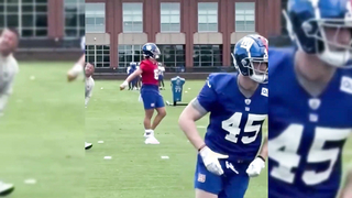 Jaxson Dart Drops a DIME + Cam Skattebo Turns Heads | NY Giants Rookie Minicamp Day 2 Highlights