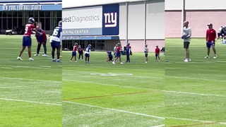Jaxson Dart Drops a DIME + Cam Skattebo Turns Heads | NY Giants Rookie Minicamp Day 2 Highlights