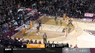 Chaz Lanier Scores SEASON-HIGH 30 PTS (8 THREES) at #7 TAMU | 2.22.2025