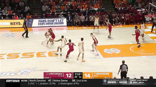 Chaz Lanier Drops Season-High 29 PTS vs #23 Arkansas | Full Highlights | 1.4.2025