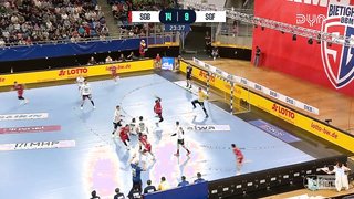 Jonathan Fischer Highlights vs. SG Flensburg-Handewitt | DAIKIN HBL | Dyn Handball
