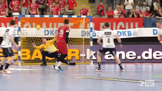 Jonathan Fischer Highlights vs. SG Flensburg-Handewitt | DAIKIN HBL | Dyn Handball