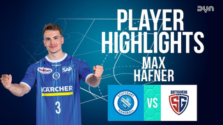 Max Häfner Highlights vs. SG BBM Bietigheim | DAIKIN HBL | Dyn Handball