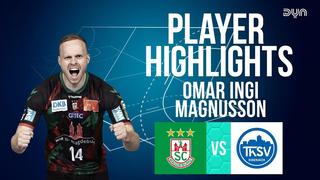 Omar Ingi Magnusson Highlights vs. ThSV Eisenach