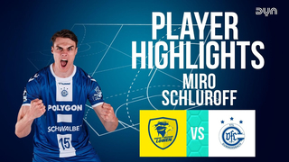 Miro Schluroff Highlights vs. Rhein-Neckar Löwen | DAIKIN HBL | Dyn Handball
