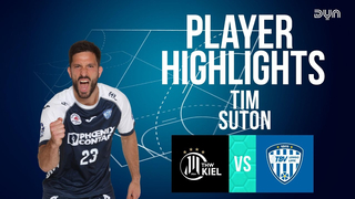 Tim Suton Highlights vs. THW Kiel | DAIKIN HBL | Dyn Handball