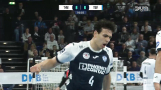 Tim Suton Highlights vs. THW Kiel | DAIKIN HBL | Dyn Handball