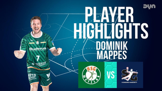 Dominik Mappes Highlights vs. SG Flensburg-Handewitt | DAIKIN HBL | Dyn Handball