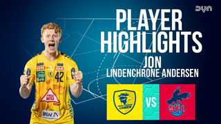 Er macht es zweistellig | Jon Lindenchrone Highlights | DAIKIN HBL | Dyn Handball