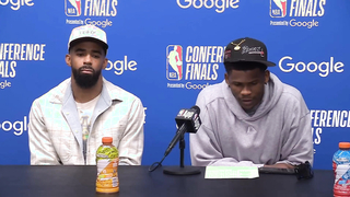 Anthony Edwards calls OKC pretty good and says he's not hurt after eliminated