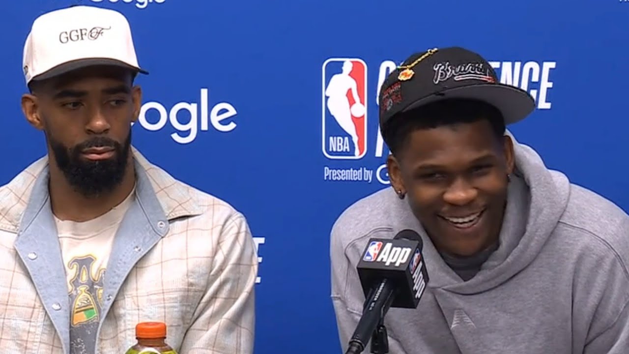 Anthony Edwards calls OKC pretty good and says he's not hurt after eliminated