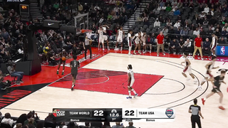 AJ Dybantsa & Cameron Boozer SHINE At The 2025 Nike Hoop Summit!