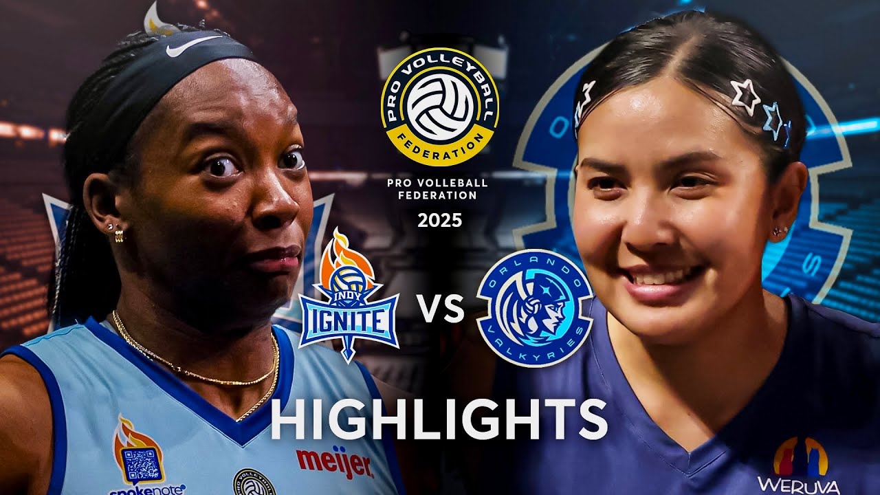 Orlando Valkyries VS Indy Ignite | HIGHLIGHTS | PVF 2025