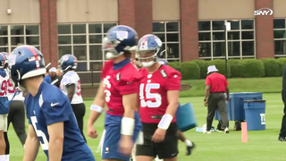 Russell Wilson, Jaxson Dart and Jameis Winston highlight action at Giants OTAs | Giants Highlights