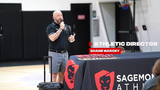 Student Athlete Lauryn Receives her Medal at Sagemont Prep Elementary Athletic Awards