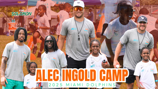 King Solomon Shines at 2025 Alec Ingold Camp with Miami Dolphins Players