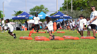 King Solomon Shines at 2025 Alec Ingold Camp with Miami Dolphins Players