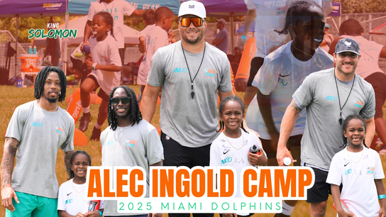 King Solomon Shines at 2025 Alec Ingold Camp with Miami Dolphins Players