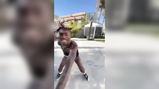 When you bring that one friend to hoop with you