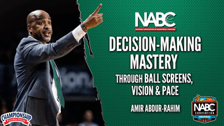 Decision-Making Mastery Through Ball Screens, Vision & Pace with Amir Abdur-Rahim!