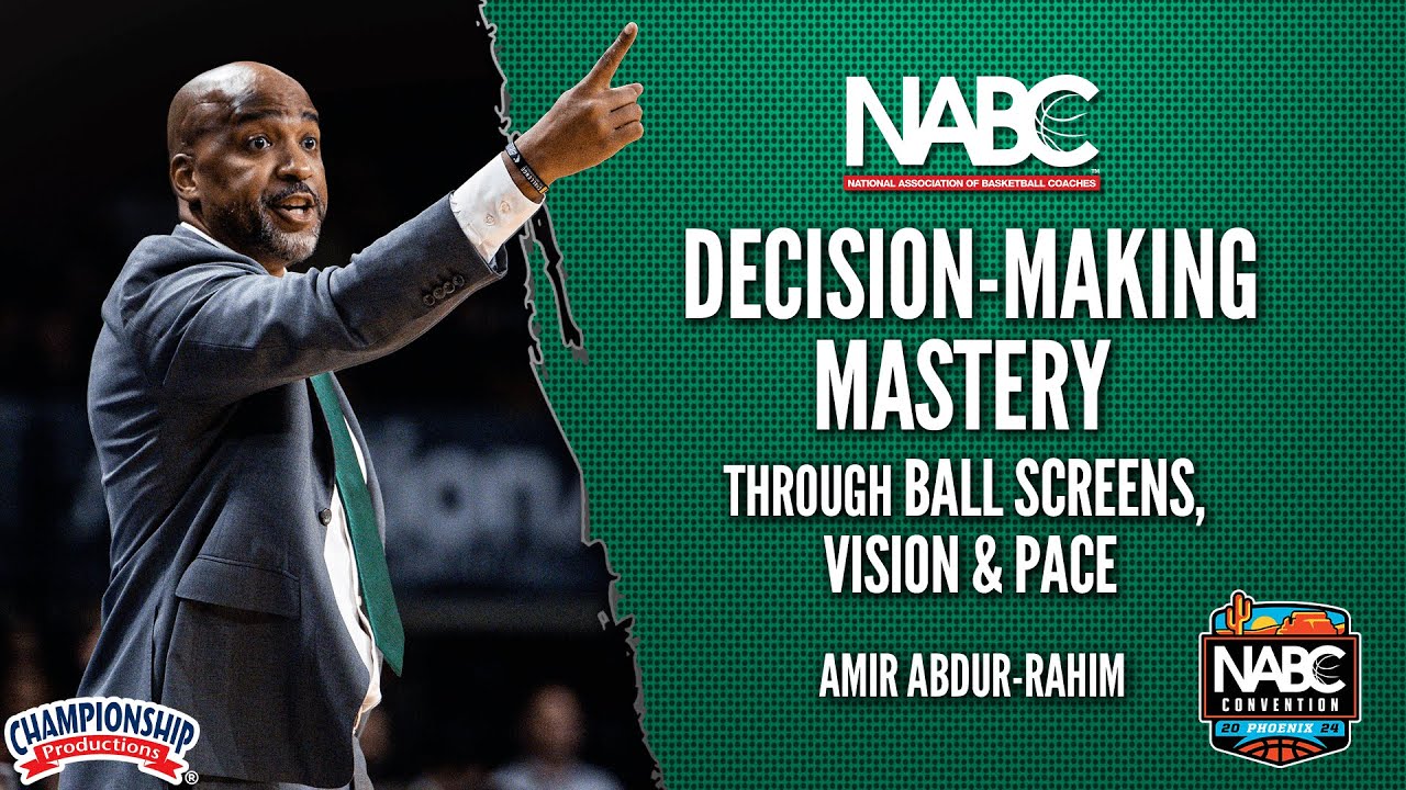 Decision-Making Mastery Through Ball Screens, Vision & Pace with Amir Abdur-Rahim!